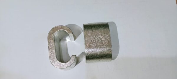 C Clamp atau Klem C 150mm Tembaga Tin Plated Axis Grounding - Gambar 2