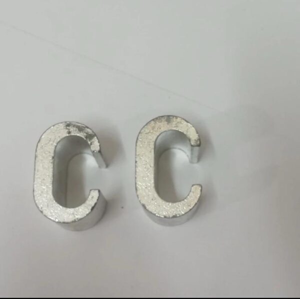 C Clamp atau Klem C 95mm Tembaga Tin Plated Axis Grounding - Gambar 4
