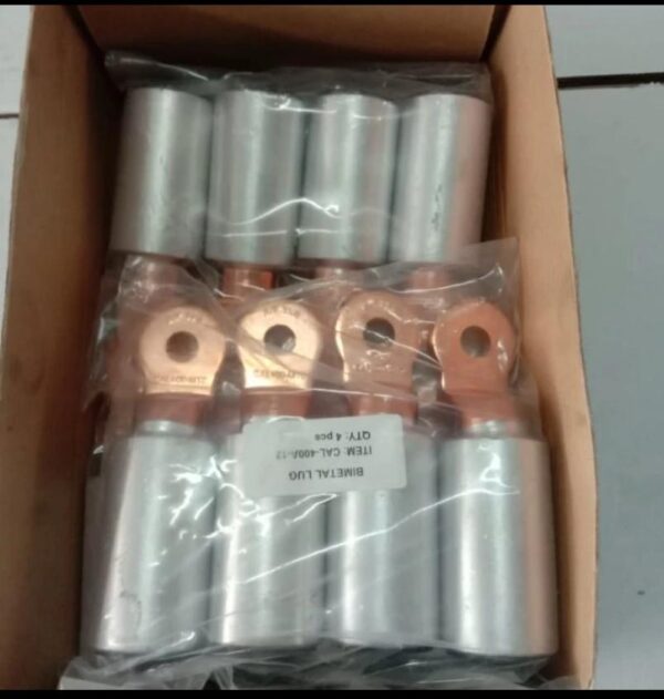 Skun Kabel Bimetal Aluminium Tembaga (Al-Cu) 400mm - Gambar 4