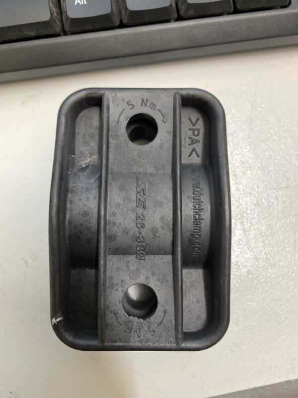 DUTCHCLAMP; SINGLE CABLE CLAMP POLYAMIDE SE 26-38 - Image 3