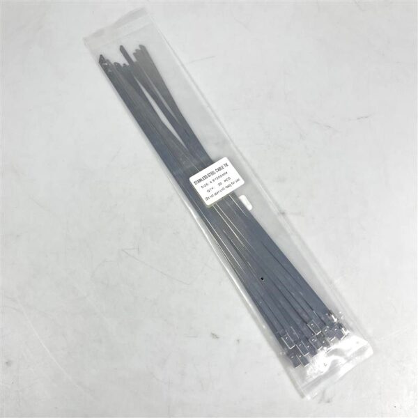 Kabel Ties Stainless Steel 4.6x300mm – Self Locking Anti Karat (20 pcs/pack)