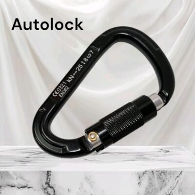Carabiner Autolock Alloy Delta 25KN Track W